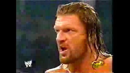Randy Orton Spits In Triple Hs Face
