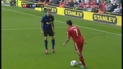 Jordan Henderson vs Manchester United 15.10.2011