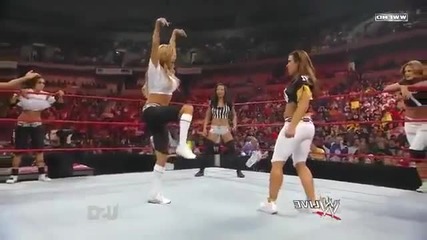 wwe Diva Bowl 14 Diva Tag Team Match