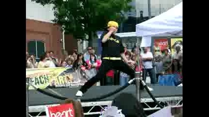 aiden davis dancing at Riverside Norwich Part 2