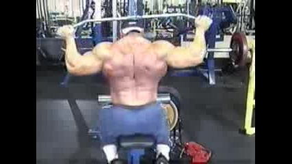 Markus Ruhl - Back Workout 