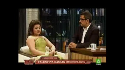 Valentina Hassan On Spanish Tv(english Subs)