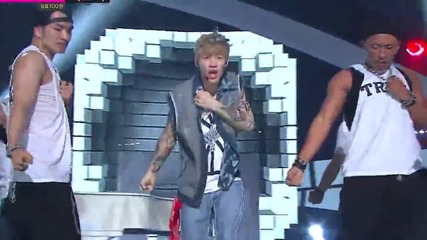 130608 Henry ft. Teamin - Trap @ Music Core