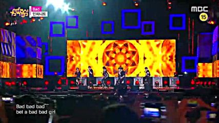09.0801-2 Infinite - Bad, Show Music Core E466 (010815)