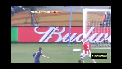 Парагвай 0:1 Испания - Гол на Давид Вия 