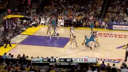 2011 Nba Playoffs - Game 1 - New Orleans Hornets vs Los Angeles:lakers 109:100