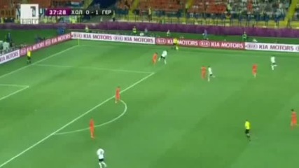 Холандия 1 - 2 Германия ( Мач от група Б на Евро 2012 )