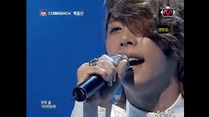 (2009.09.17)(mnet M! Countdown Comeback) Park Hyo Shin (after Love)