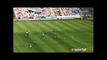 22.8.2010 Нюкасъл - Астън Вила 6 - 0 Премиършип 