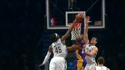 Kobe Bryant's Huge Facial in Brooklyn