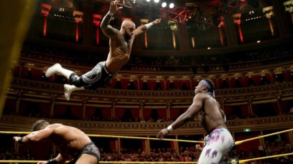Ricochet lays waste to EC3 and The Velveteen Dream: NXT U.K. Championship (WWE Network Exclusive)