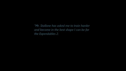 Jean-claude Van Damme - The Expendables 2 - Training Montage #1