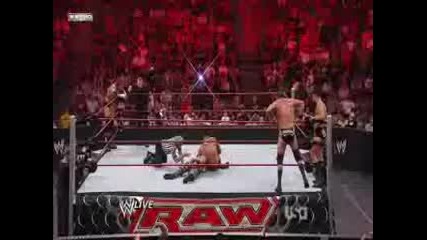 Dx & Mr. Mcmahon vs Legacy Part 2 Raw 8/24/2009