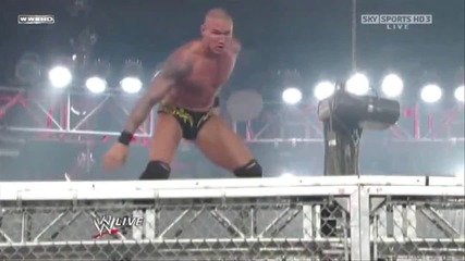 Wwe Raw - John Cena vs Randy Orton - Gauntlet Match Hell in a Cell