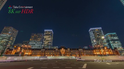 [8k 4320p Hdr] Tokyo Hdr Time Lapse in 8k