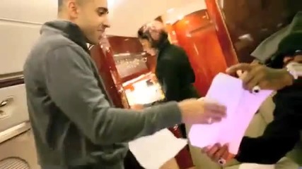 Birdman aka Baby & Jay Sean of Cash Money Records stuntin on jet!
