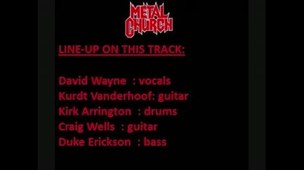 Metal Church - Gods of Wrath