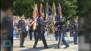 Obama Pays Tribute to Fallen Service Members in Arlington