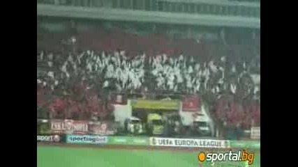 Невероятната хореография - Цска vs Fulham 1:1