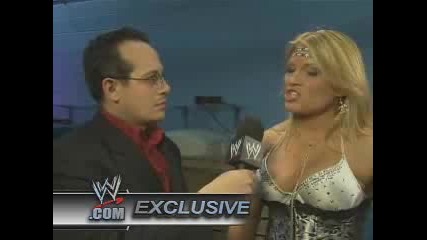 Beth Phoenix - Backstage - Talkin About Mickie JamEs AnD MicHelle McCo0l :)