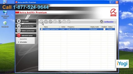 How to schedule automated Pc scans using Avira® Antivirus 