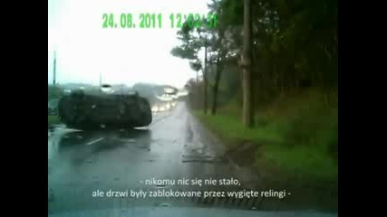 Ауди катастрофа - Хора пазете се,животът е ценен.