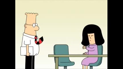 Dilbert: Awkward Hug And Always Late