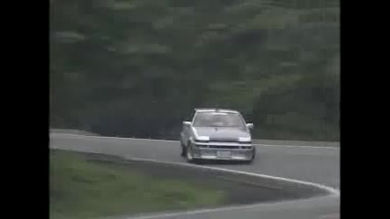 Crazy Ae86 360 gradus Drift