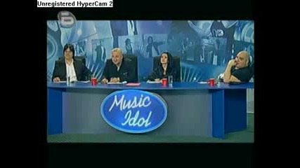 music idol 3 {bulgaria} - Boiko Borisov v music idol (smqh) 