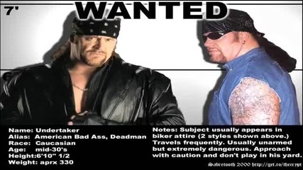 Undertaker Wwf Theme - Rollin (arena Effect Edit)