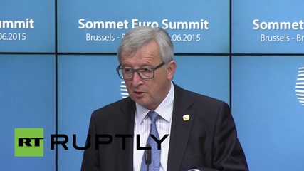 Belgium: Juncker “convinced” Greek debt program will be finalised this week