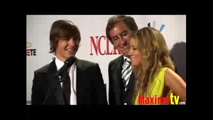 Zac Efron & Ashley Tisdale At The 2008 Alma Awards Press Room