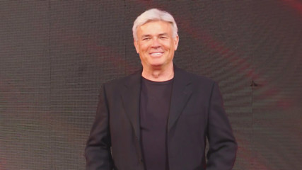 Former Raw General Managers assemble on the stage: Raw 25, Jan. 22, 2018