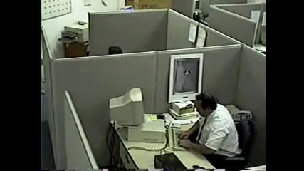 Нервак се ядосва по време на работа !