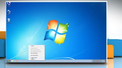 Windows® Taskbar: How to change position