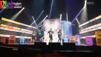 Henry ft. f(amber) - 1-4-3 @ music bank [23/8/13]
