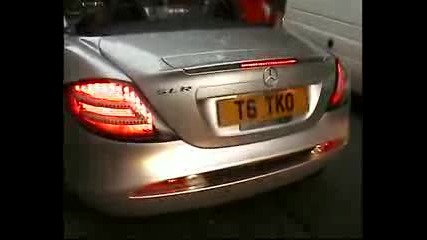 Drogba в неговия Mclaren Mercedes Slr Roadster 