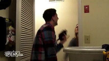 Valentines Day Fake Rat Prank