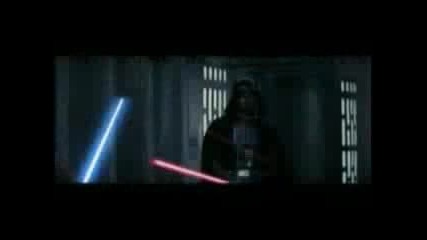 Star Wars Ben kenobi vs darth vader 