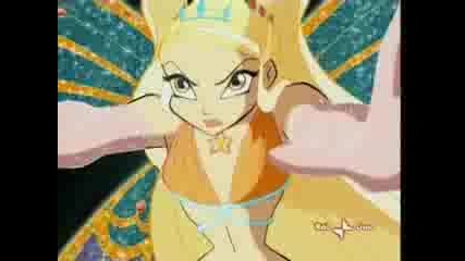Stellas got her enchantix to save Brandon