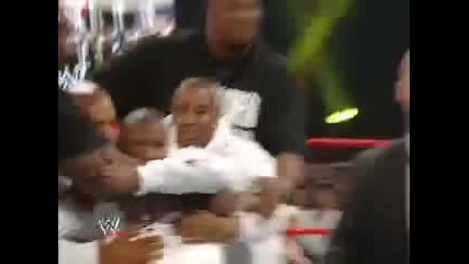 Wwe No Way Out 2008 - - Floyd Mayweather attacks The Big Show 