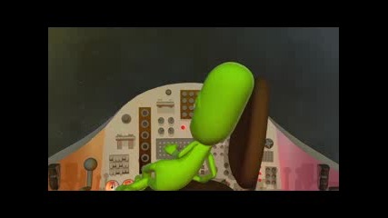 Little Green Man - 3d Animation