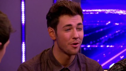 Kingsland Road have one last giggle with Caroline and Matt - Live Week 4 - The Xtra Factor 2013