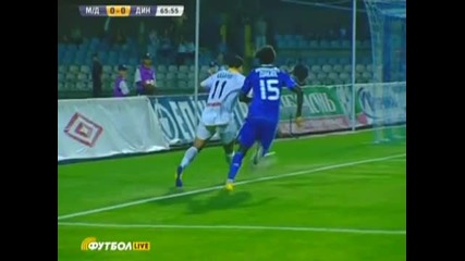 Украинската Премиер Лига. Metalurh D - Dynamo Kiev. Акценти от срещата.