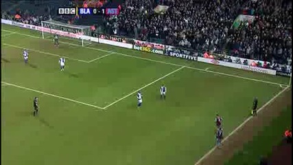 Blackburn - Aston Villa 0:1 League Cup 1/2 Final (14.01.2010) 