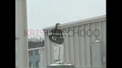 Лошо падане със ски 