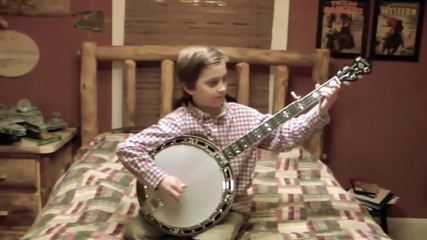 8 Year Old Jonny Mizzone - Flint Hill Special - Sleepy Man Banjo Boys