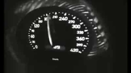 Bugatti Veyron 150 do 280 kmh za 6 sec.