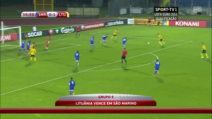 Сан Марино - Литва 0:2