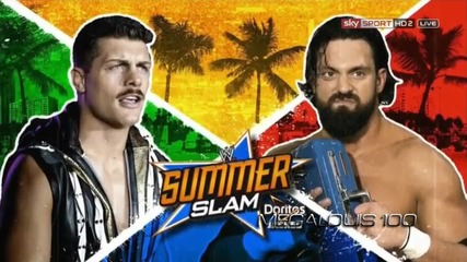 Wwe Summerslam 2013 Match Card Cody Rhodes vs Damien Sandow